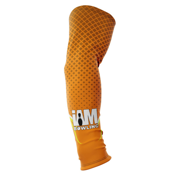 Orange & Yellow Retro Flames Arm Sleeve