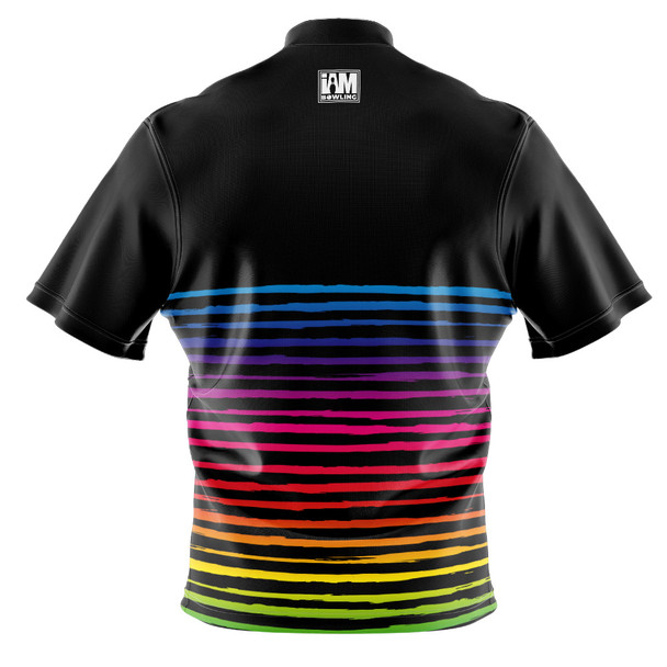 Build Your Own Rainbow Stripes Bowling Jersey