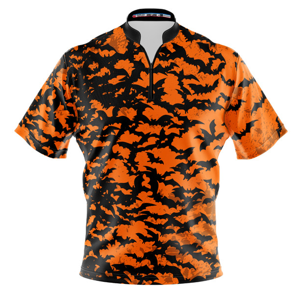 Build Your Own Black & Orange Bats Bowling Jersey