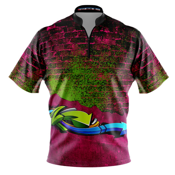 Build Your Own Neon Graffiti Bowling Jersey