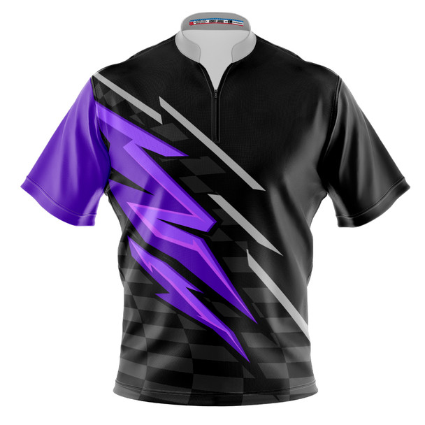 Build Your Own Violet Blitz Bowling Jersey