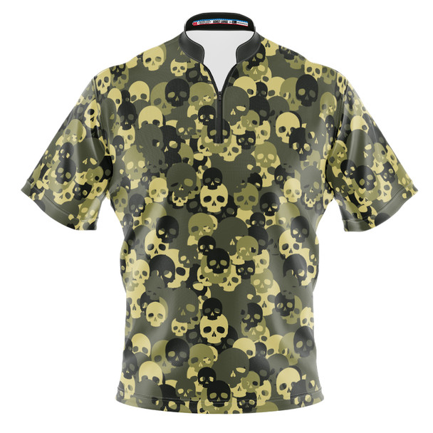 Build Your Own Camo Skulls Bowling Jersey