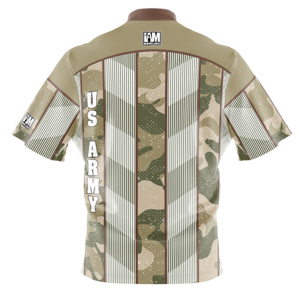 Signature Striped Army Camo Bowling Jersey (Lettered Version)