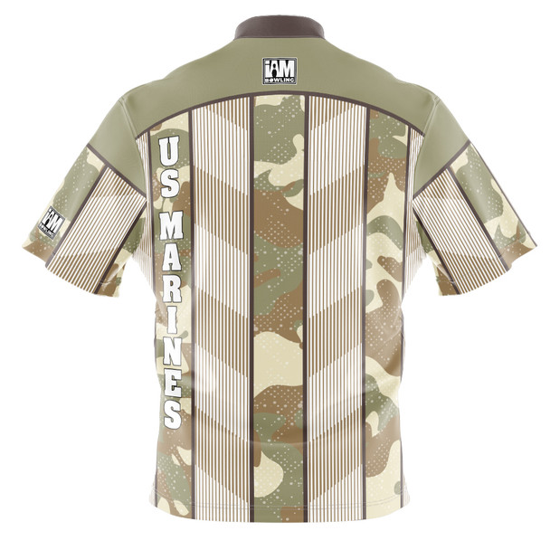 Express Striped Marines Camo Bowling Jersey (Lettered Version)