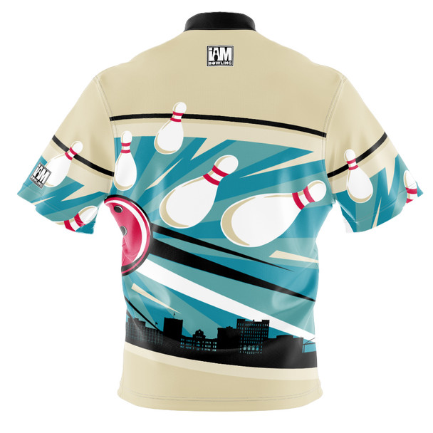 Official Junior Gold 2025 Blue Bayview Bowl Bowling Jersey