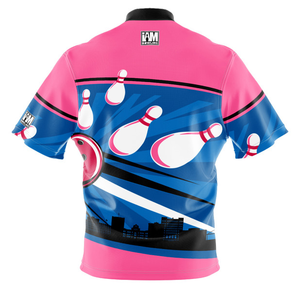 Official Junior Gold 2025 Pink Bayview Bowl Bowling Jersey