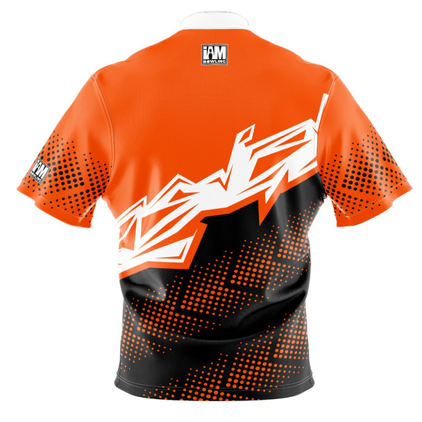 Official Junior Gold 2025 Orange Junior Bolt Bowling Jersey