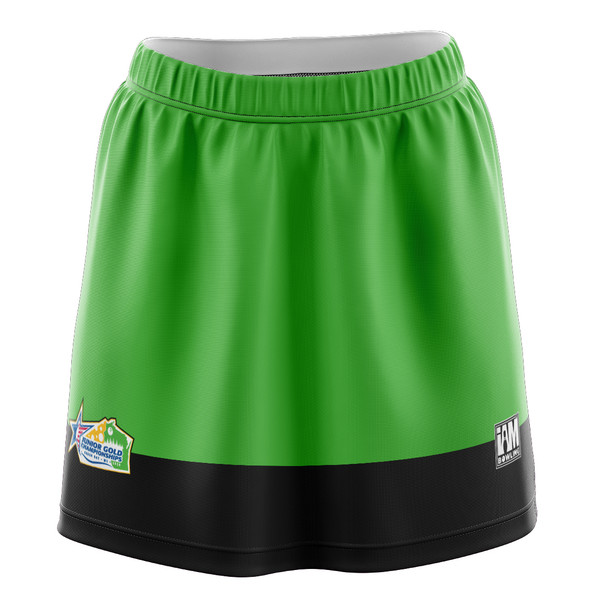 Official Junior Gold 2025 Green Skirt