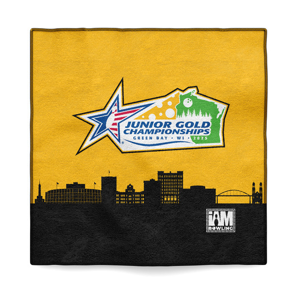Official Junior Gold 2025 Gold Microfiber Towel