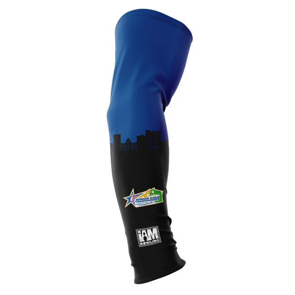 Official Junior Gold 2025 Blue Arm Sleeve