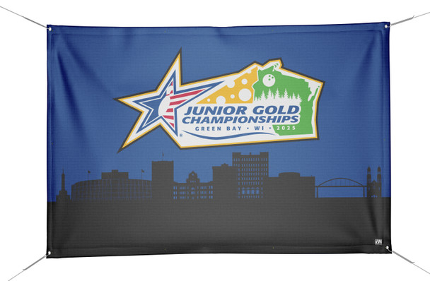 Official Junior  Gold 2025 Blue Banner