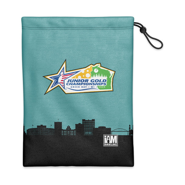 Official Junior Gold 2025 Teal Shoe Bag