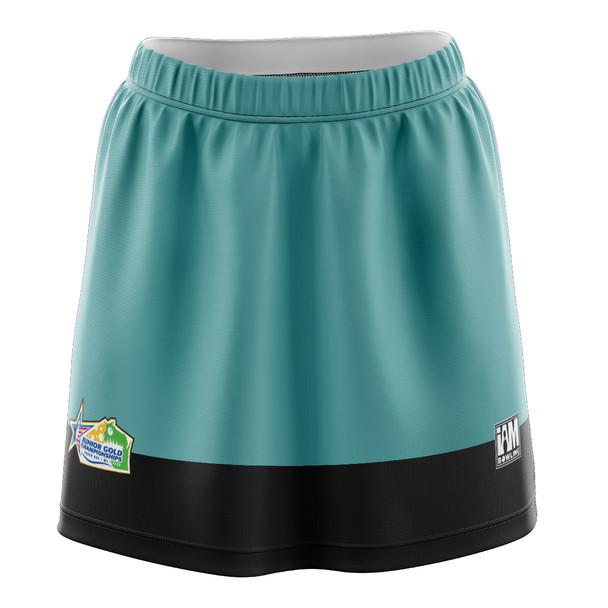 Official Junior Gold 2025 Teal Skirt