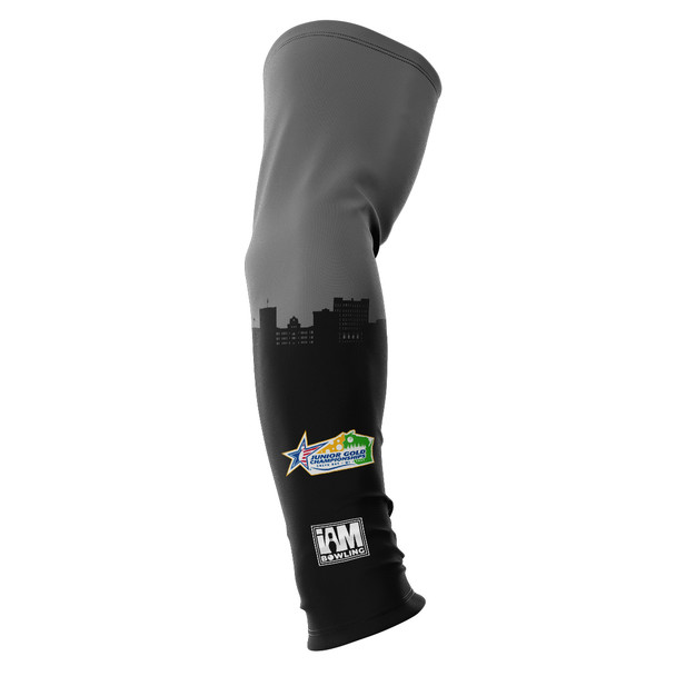 Official Junior Gold 2025 Gray Arm Sleeve