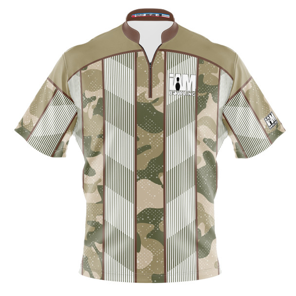 Express Striped Army Camo Bowling Jersey