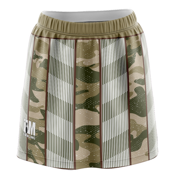 Striped Army Camo Skirt