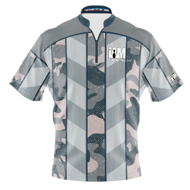 Express Striped Airforce Camo Bowling Jersey