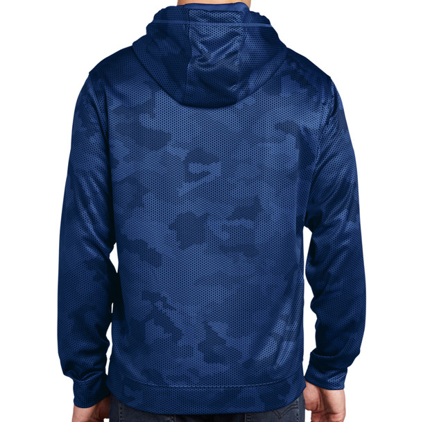 White Patriotic Pins & Balls Camo Hoodie