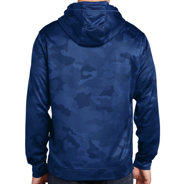 I AM Bowling™  American Flag Logo Camo Hoodie