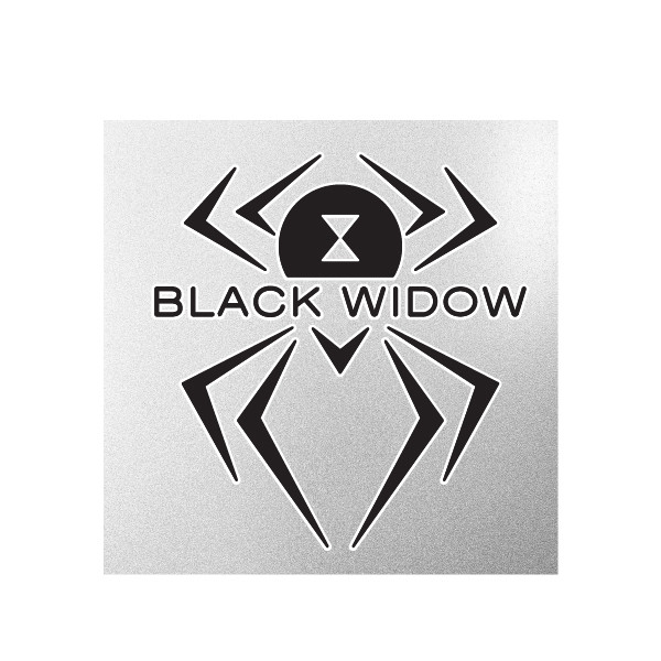 Hammer Black Widow 3D UV Decal