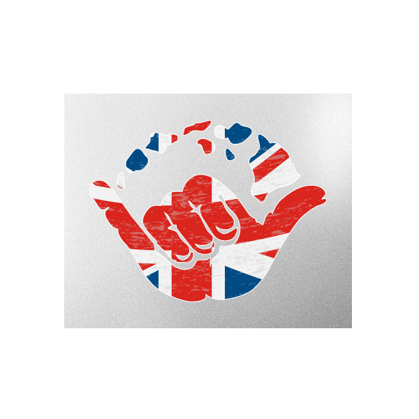 Hawaiian Themed 3D UV Decal