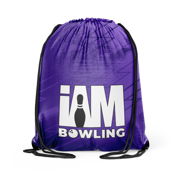 Hyper Violet Drawstring Backpack