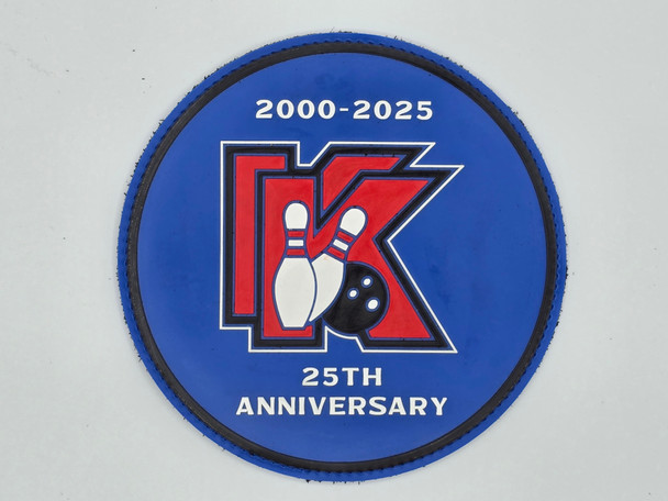 K&K Bowling Services 25th Anniversary Rubber Backed Shammy