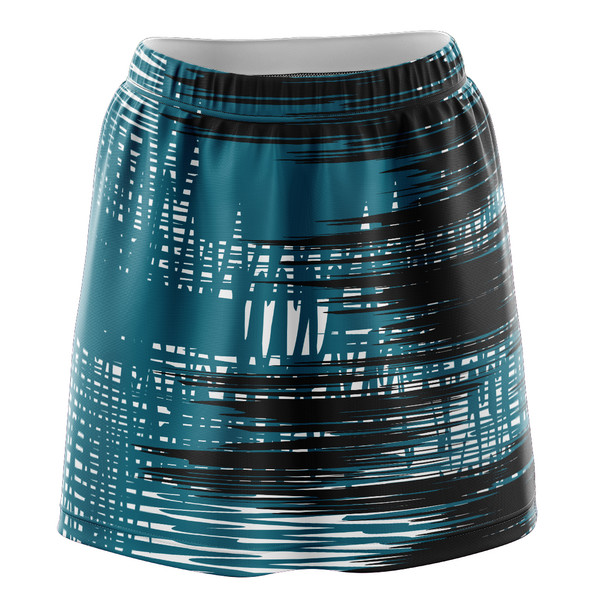 Midnight Glitch Skirt