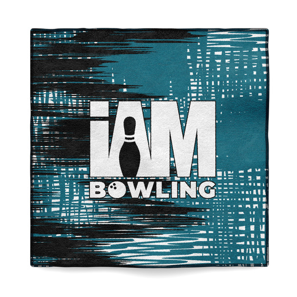 Midnight Glitch Microfiber Towel