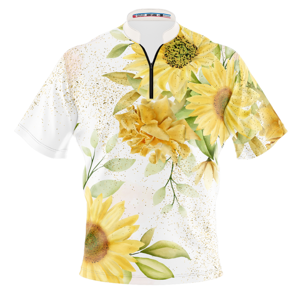 Build Your Own Golden Sunflower Bowling Jersey