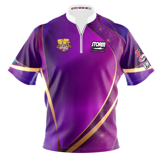 Express 2025 Ballard vs the Big "C"  Showtime Glimmer Bowling Jersey