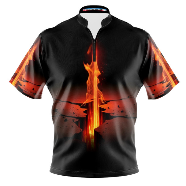 Build Your Own Lava Fissure Bowling Jersey