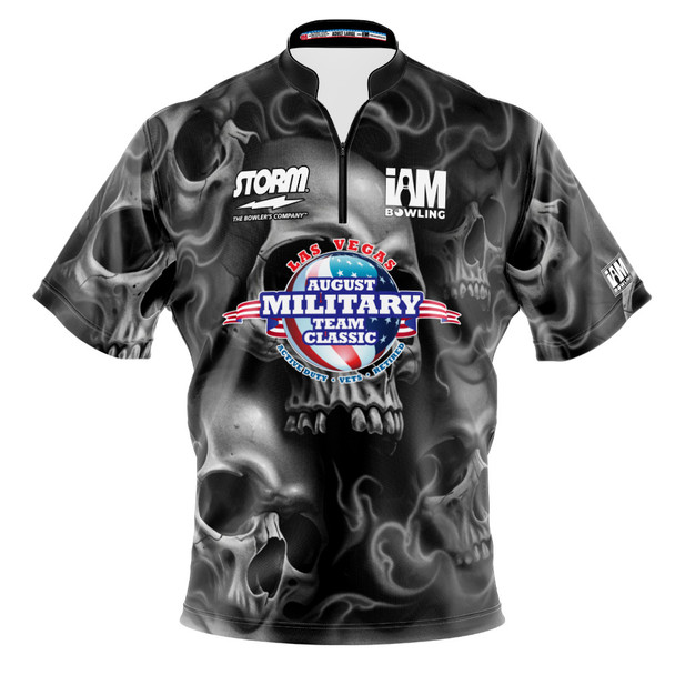 Express MTC Smoking Skulls Bowling Jersey
