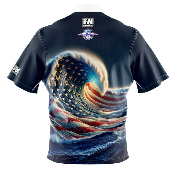Express MTC Patriotic Wave Bowling Jersey