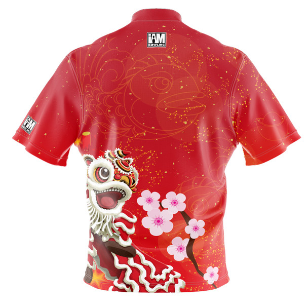 Express Chinese Lion Bowling Jersey