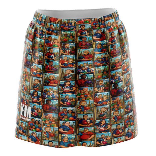 Bowler Collage Skirt