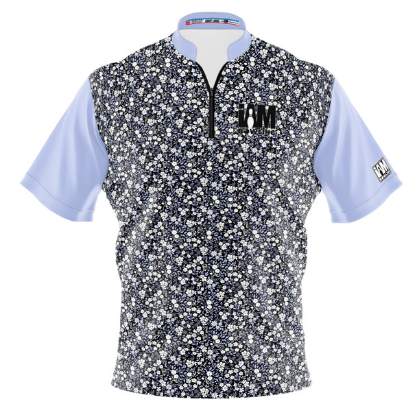 Signature Blue Bloom Bowling Jersey