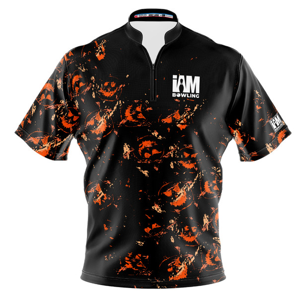 Express Orange Pumpkins Bowling Jersey