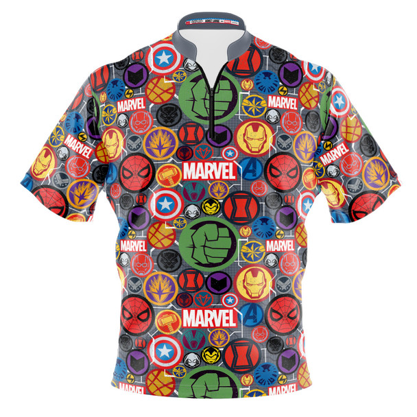 Signature Marvel Icons Repeating Bowling Jersey