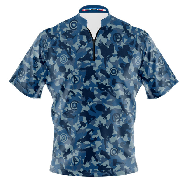 Express Marvel Captain America Camo Bowling Jersey