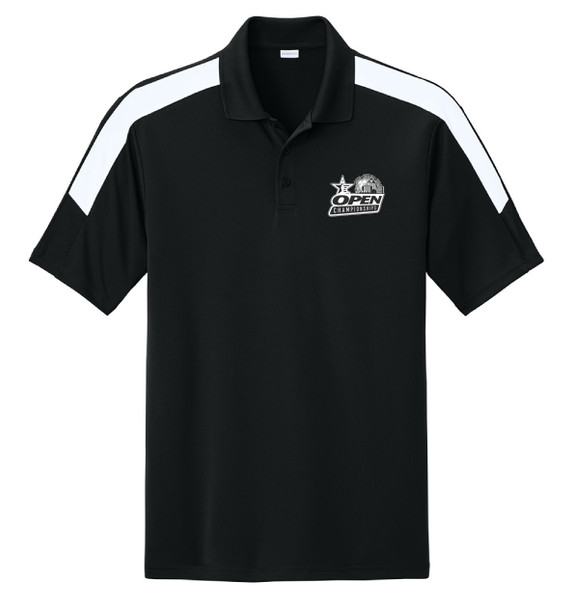 2026 USBC Open Championship Black Logo Men's Competitor Polo