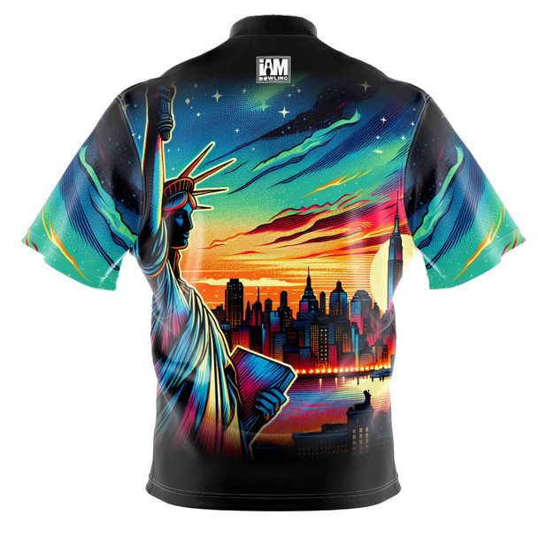 Build Your Own Psychedelic NY Bowling Jersey