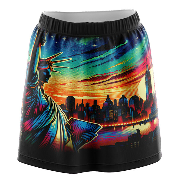 Psychedelic NY Skirt