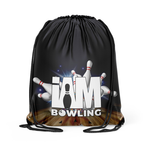 Las Vegas Pin Splatter Drawstring Backpack