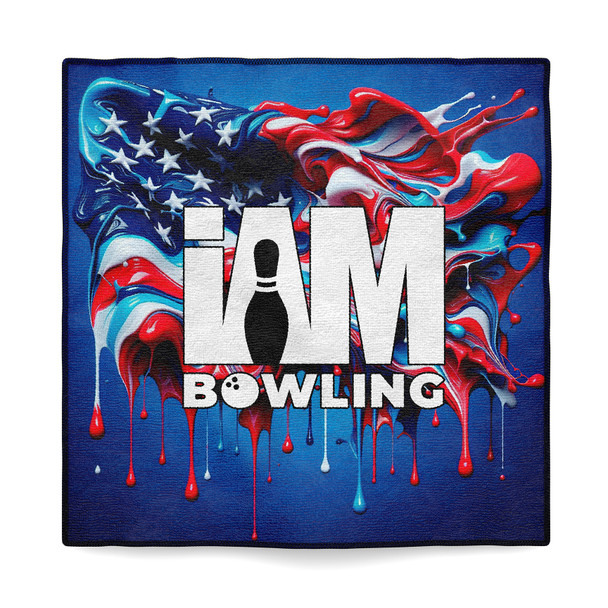 Old Glory Paint Drip Microfiber Towel