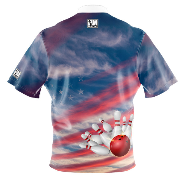 2026 Junior Gold Championships Patriotic Sky Bowling Jersey