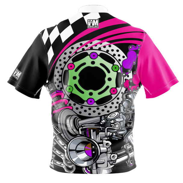 2026 Junior Gold Championships Motor Pink Bowling Jersey