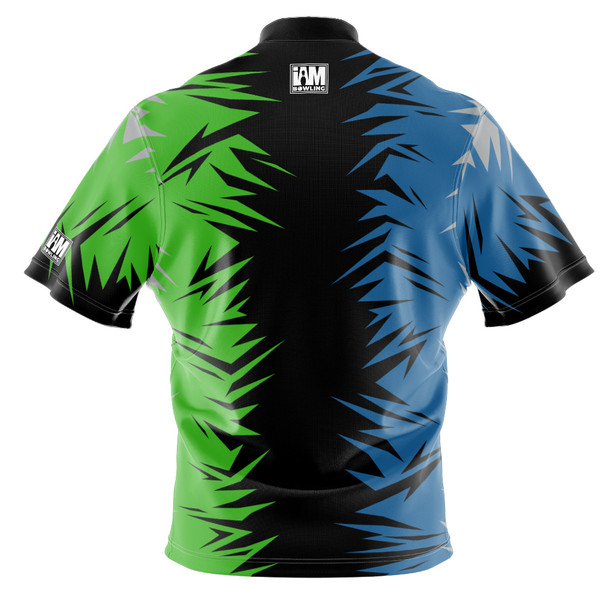 2026 Junior Gold Championships Blue Green Fracture Bowling Jersey