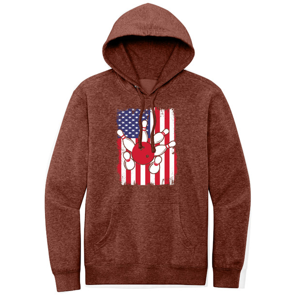 Patriotic Pin Splatter Logo Hoodie - 18 Colors