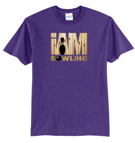I AM Bowling™ Lane Logo Tee